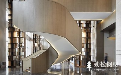 云南昆明圓弧形樓梯設(shè)計(jì)及尺寸，既美觀又大氣